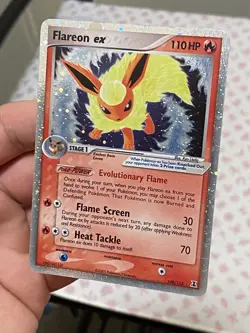 Flareon ex 108/113 Delta Species Ultra Rare Holo Pokemon Card - Image 4