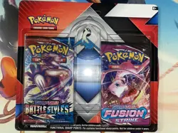 Pokemon Latios Collector's Pin Booster packs Fusion Strike and Battle Styles - Image 1