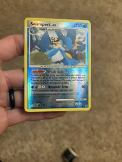 Pokemon Swampert Reverse Holo Rare 2008 Great Encounters 9/106 - Image 1