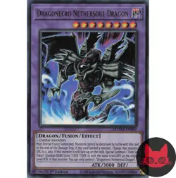 Yugioh Dragonecro Nethersoul Dragon MAMA-EN062 Ultra Rare 1st Edition NM - Image 1