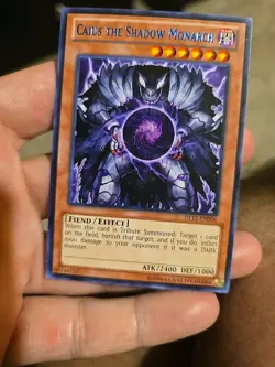 YuGiOh CAIUS THE SHADOW MONARCH DL15-EN006 Rare BLUE NM - Image 4