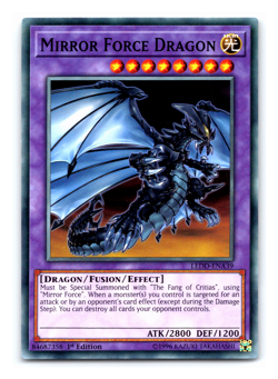 Mirror Force Dragon - LEDD-ENA39 - Common - 1st Edition - Yugioh - Image 1