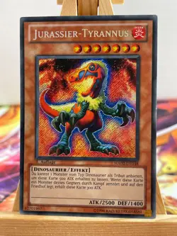 Jurassier-Tyrannus HA02-DE038 Secret Rare Deutsch NM YUGIOH - Image 1