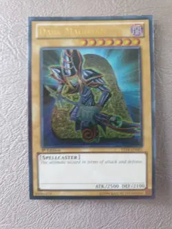 YUGIOH DARK MAGICIAN ULTRA RARE YSYR-EN001 1ST ED NM - Image 1