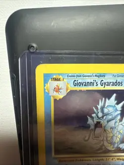 Pokemon Card - Giovanni's Gyarados 5/132 Gym Challenge Holo Rare - Image 4