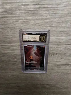 CGC 10 Pristine Charmander 168/165 AR Art Rare sv2a Pokemon Card - Image 2