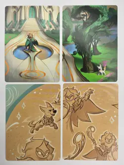 Lorcana Archazia's Island All 20 Art Cards Complete Set Non Foil - Image 4
