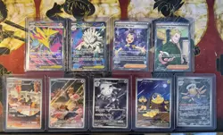 Pokemon - Mega Evolutions MEG - 9x Full Art & Illustration Rare - Card Lot - Image 1