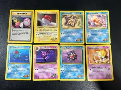 WOTC Pokemon Gym Heroes Bundle Set 8 Pokemon Cards No Duplicates!!! - Image 1
