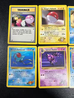 WOTC Pokemon Gym Heroes Bundle Set 8 Pokemon Cards No Duplicates!!! - Image 2