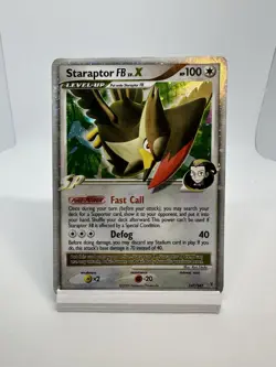 Pokemon TCG Staraptor FB LV.X Holo Rare Card 147/147 Platinum Supreme Victors - Image 1