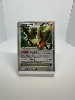 Pokemon TCG Staraptor FB LV.X Holo Rare Card 147/147 Platinum Supreme Victors - Image 2