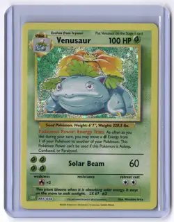 Venusaur 003/034 Classic Collection Holo NM Pokemon Trading Card Game Classic - Image 1