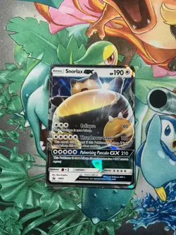 Snorlax GX SM05 Standard Size Full Art Pokemon Card - Image 1
