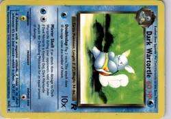 Pokemon TCG Dark Wartortle Team Rocket 46 Regular Unlimited Trading Card TCG - Image 5