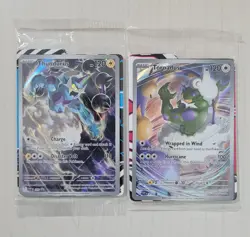 SEALED Black bolt & white flare Thundurus 209 & Tornadus 210 ETB Promo Cards - Image 1