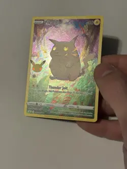Pokemon Pikachu TCG Card 005/025 Celebrations 25th Anniversary - Near Mint! - Image 2