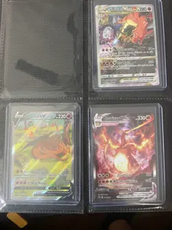 Charizard UPC V & VMAX SWSH260 SWSH261 SWSH262 Promo Cards - Image 1