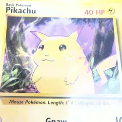Pokemon Card Pikachu 58/102 JUMBO - NOT FOR PLAY USE - Promotional Product - Image 2