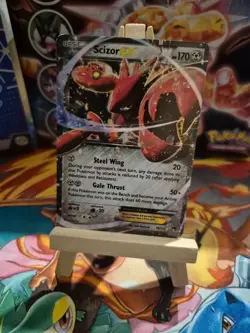 Pokemon TCG Scizor EX Breakpoint Holo Rare Card 76/122 Near Mint Condition - Image 2