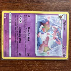 Sylveon SWSH211 Sword & Shield: Black Star Promo Card Cosmos Holo NM #SWSH211 - Image 1