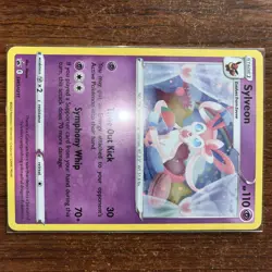 Sylveon SWSH211 Sword & Shield: Black Star Promo Card Cosmos Holo NM #SWSH211 - Image 2