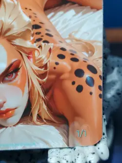 1/1 Only 1 Made Cheetara Booty Retro ThunderCats NSFW Lonestar Customs Card - Image 4