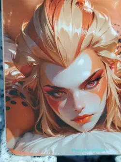 1/1 Only 1 Made Cheetara Booty Retro ThunderCats NSFW Lonestar Customs Card - Image 5