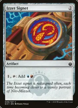 Izzet Signet [Guilds of Ravnica Guild Kit] Magic MTG - Image 1