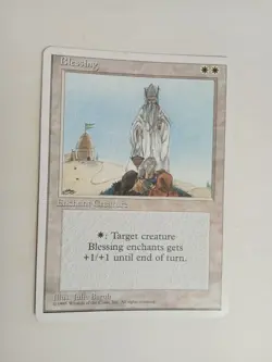 CARTA MAGIC MTG ENG 1995 BLESSING - Image 1