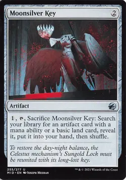 Moonsilver Key U Innistrad: Midnight Hunt 255 LP - Image 1