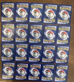 Fossil Lot of 20 Uncommons/Commons, No Duplicates - Vintage Pokemon TCG Cards - Image 2