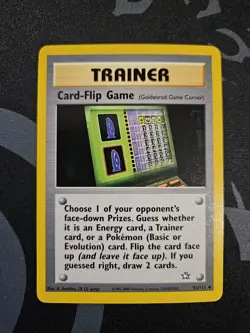 Pokemon TCG Card-Flip Game Neo Genesis 92/111 Regular Unlimited Uncommon NM - Image 1