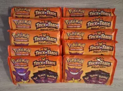 x10 2022 Pokemon Trick or Trade Halloween BOOster Bundles - 400 Count Mini Packs - Image 1