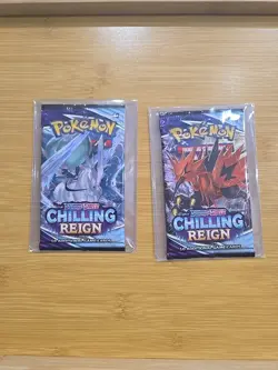Pokemon TCG Chilling Reign Booster Packs Factory Sealed - Image 1