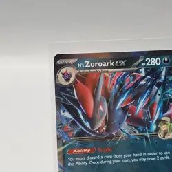 N’s Zoroark ex 098/159 SV Journey Together Double Rare Pokemon Holo - Image 2
