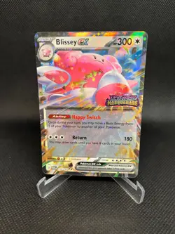 Pokemon TCG Blissey ex 134/167 - Double Rare Twilight Masquerade Promo Stamped - Image 1