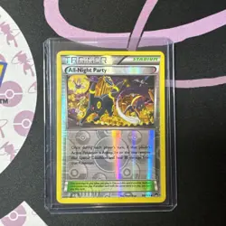 All-Night Party 96/122 Reverse Holo XY Breakpoint Umbreon LP Pokemon TCG - Image 1