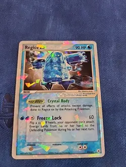 Pokemon Regice Ex 97/101 Holo Mp Hidden Legends - Image 1
