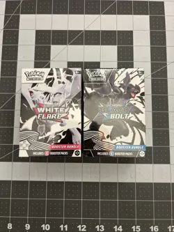 Pokemon Black Bolt and White Flare Booster Bundle Set of 2 Sealed New🔥 - Image 1