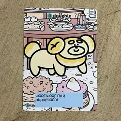 Doughie Pokiebubies V2 1st Edition Fan Art 136 Chef Ken Lee Pokemon Fidough Derp - Image 1