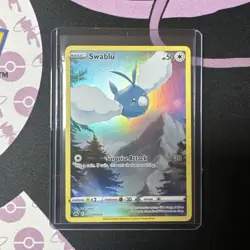 SWABLU #GG27 CROWN ZENITH GALARIAN GALLERY FULL ART HOLO - NM Pokemon TCG - Image 1
