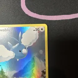 SWABLU #GG27 CROWN ZENITH GALARIAN GALLERY FULL ART HOLO - NM Pokemon TCG - Image 4