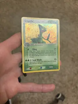 Pokemon Sceptile 4/17 POP Series 1 Promo Holo Rare HP - Image 2
