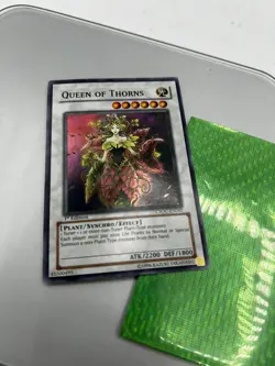 Yu-Gi-Oh! Queen of Thorns CSOC-EN042 Super Rare 1st Edition - Image 1
