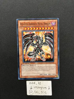 Yugioh - Red-Eyes Darkness Metal Dragon - SDDC-EN013 - Common - LP/VLP - Image 1