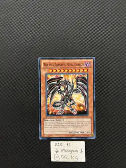 Yugioh - Red-Eyes Darkness Metal Dragon - SDDC-EN013 - Common - LP/VLP - Image 2