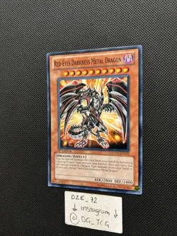 Yugioh - Red-Eyes Darkness Metal Dragon - SDDC-EN013 - Common - LP/VLP - Image 3