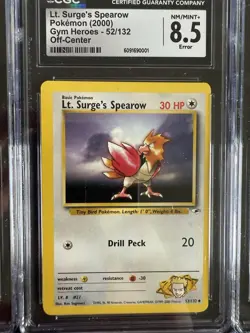 Pokemon Graded Card Collection - Lot of 8 Slabs CGC MINT 9 OC Off Center Errors - Image 2