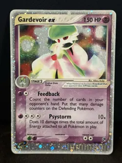 Pokemon TCG Gardevoir EX Holo Card 96/100 Sandstorm - Double Swirl ???? - MP - Image 1